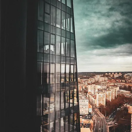 Hanza Tower Szczecin, Floor 21, - River View Szczecin
