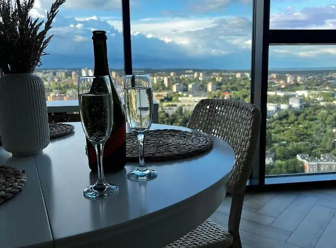 Lägenhet Hanza Tower Szczecin, Floor 21, - River View Szczecin