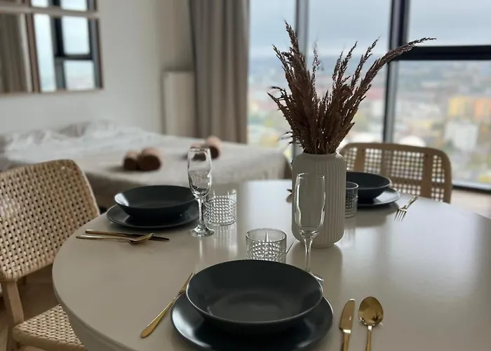 Hanza Tower Szczecin, Floor 21, - River View